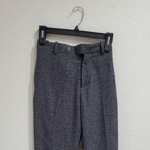 H&M Slim  Fit Dress Pants Trousers Heathered Dark Grey Career Formal Party 30R